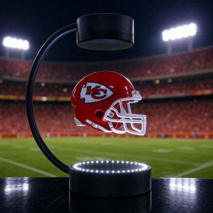 HANGTIME levitating Chiefs helmet lamp
