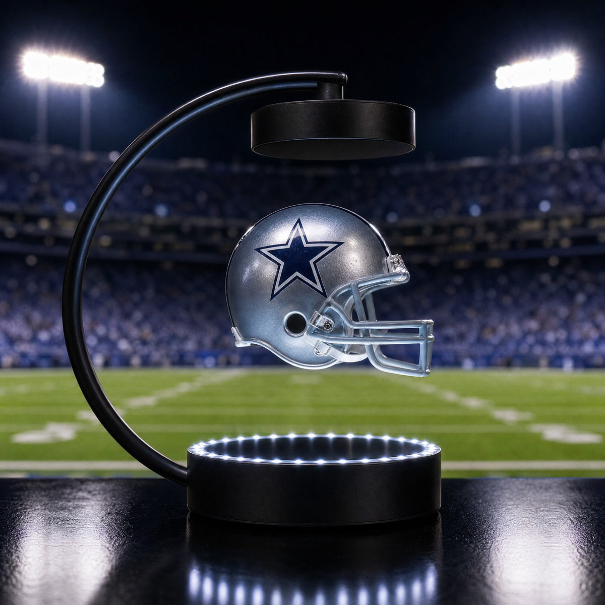 HANGTIME levitating Cowboys helmet lamp