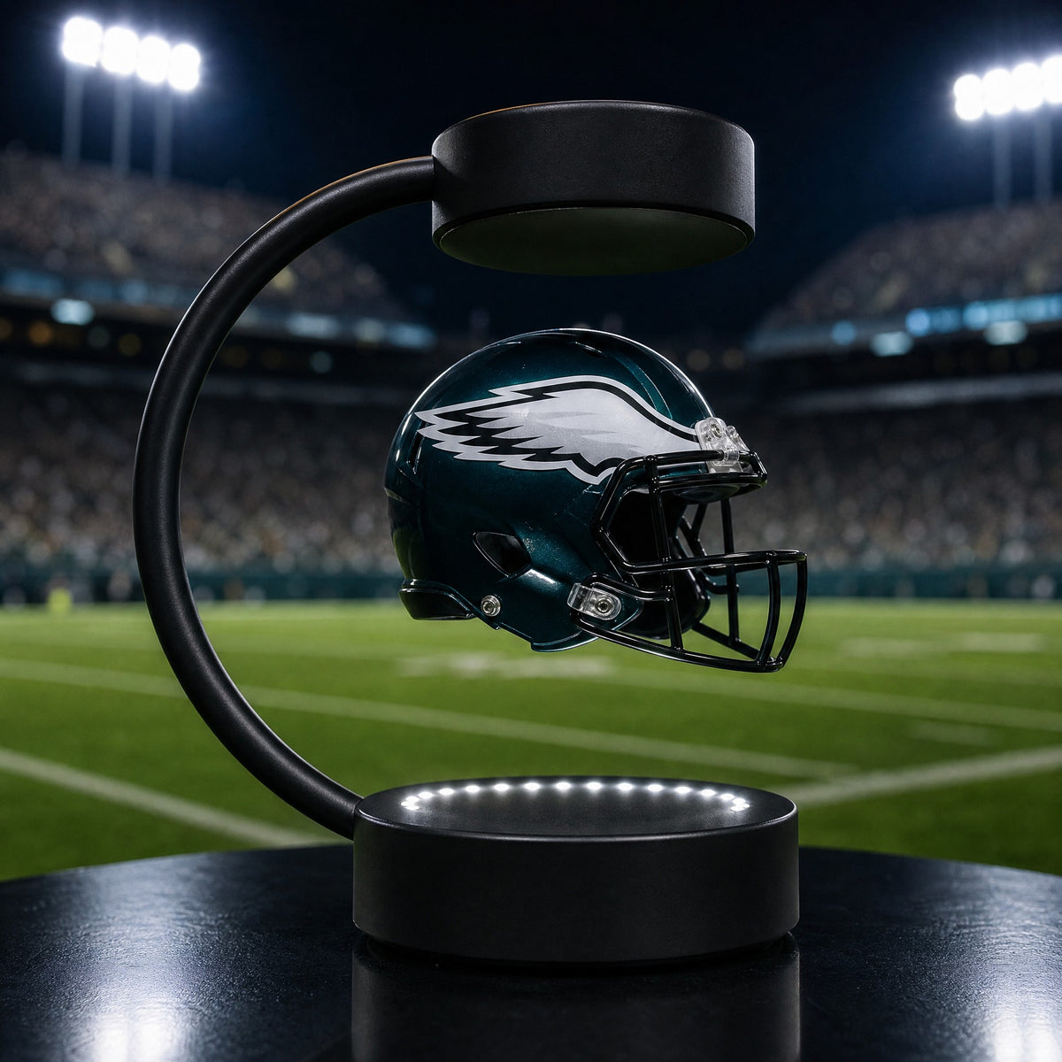 HANGTIME levitating Eagles helmet lamp