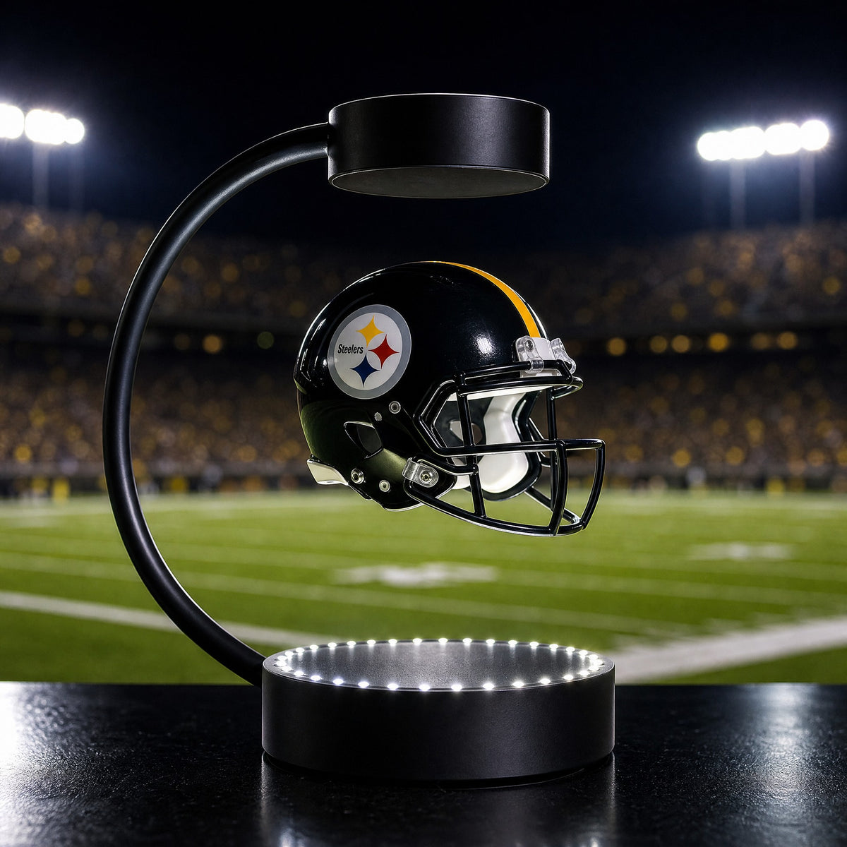HANGTIME levitating Steelers helmet lamp